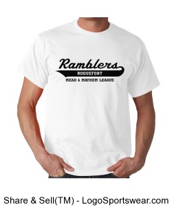 Roquefort Ramblers T-shirt Design Zoom