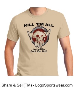 Grunts Kill 'Em All T-shirt Design Zoom